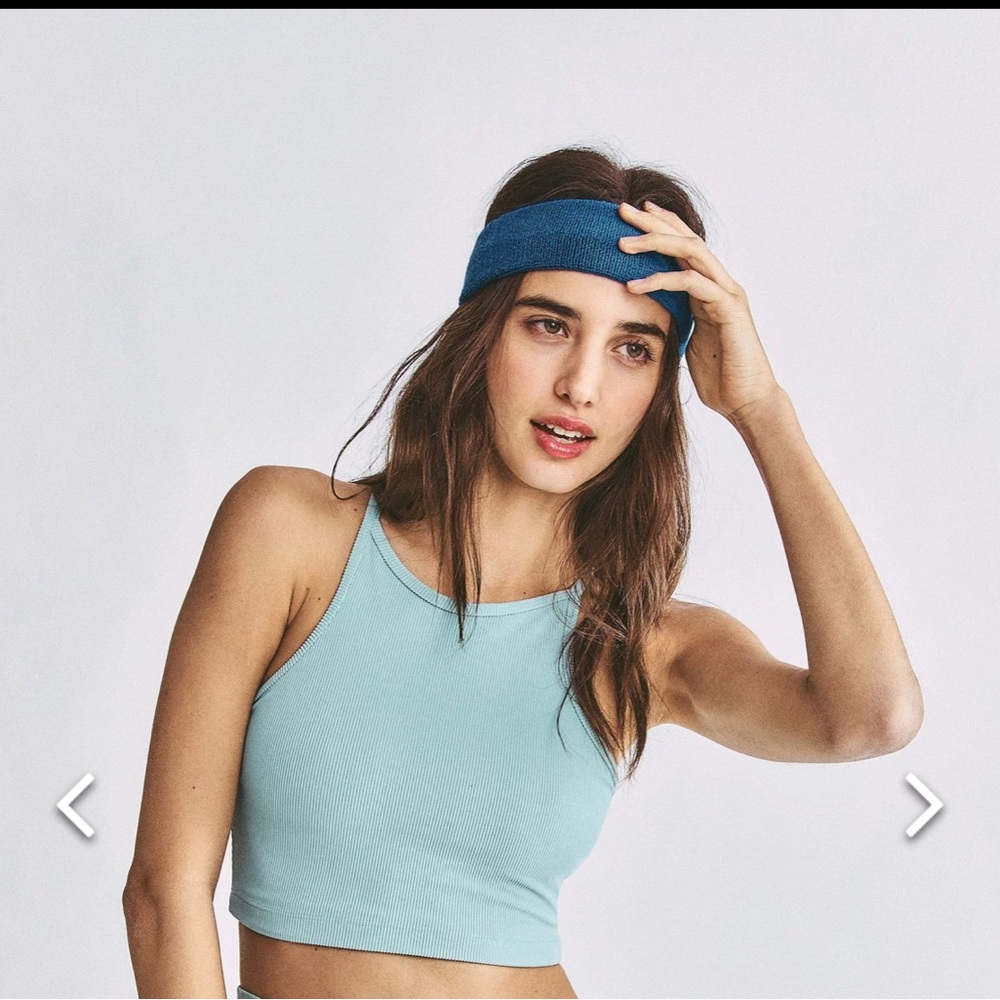 Love shack fancy x beach riot workout Anna tank never worn